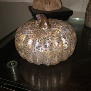 Glass pumpkin